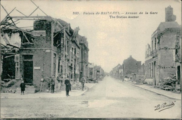Ruines de Bailleul-Avenue de la Gare Vorderseite