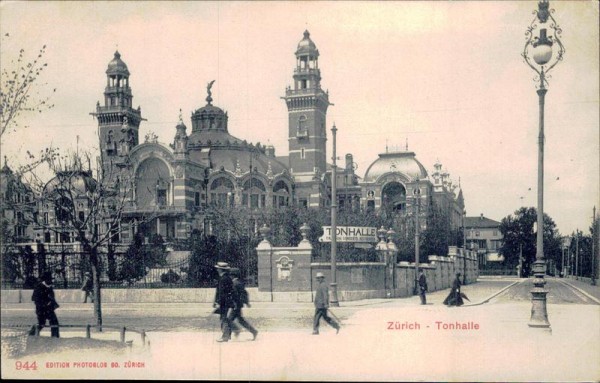 Zürich - Tonhalle Vorderseite