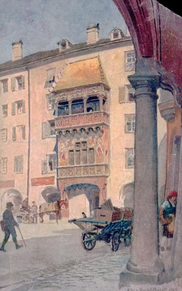 Das Goldene Dachl Vorderseite