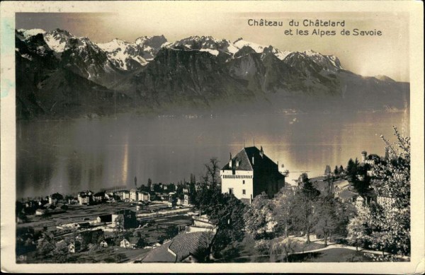 Château du Châtelard (Vaud) Vorderseite