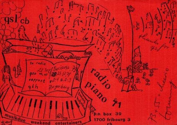 radio piano 71 Vorderseite