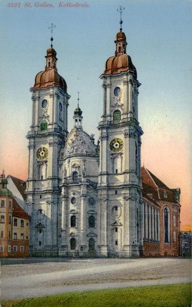 St.Gallen, Kathedrale Vorderseite