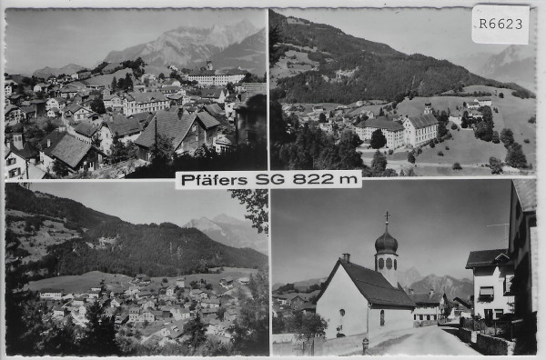 Dorf Pfäfers bei Ragaz - Multiview