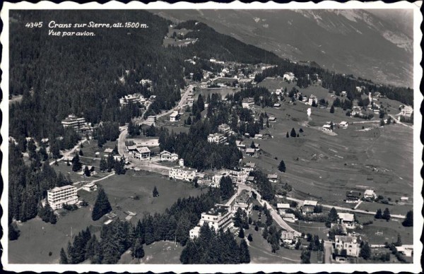 Crans sur Sierre Vorderseite