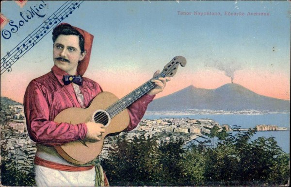 Eduardo Aversano, Tenor Napolitano, O sole mio Vorderseite