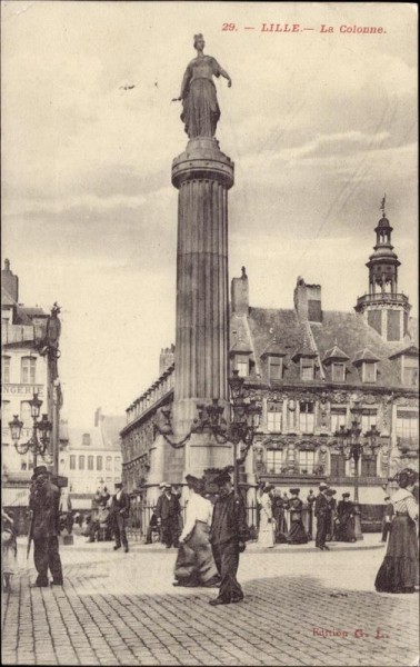 Lille - La Colonne Vorderseite