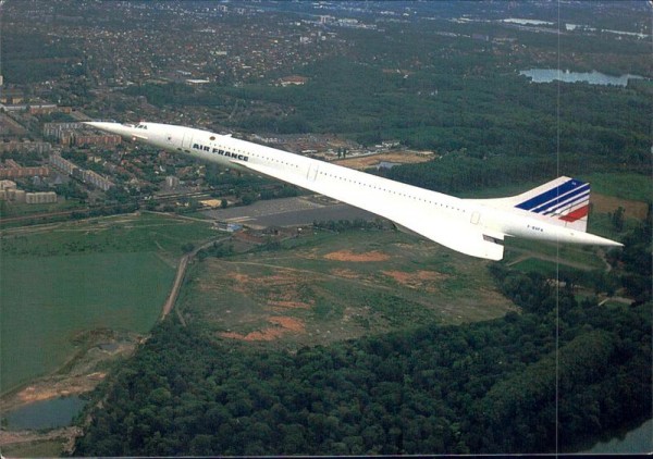 Concorde, Air France Vorderseite