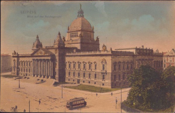 Leipzig, Blick auf das Reichsgericht