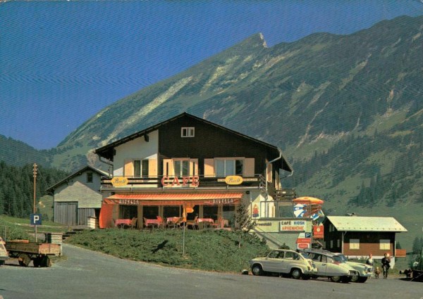 Café-Kiosk "Arvenhöhe" ob Amden Vorderseite