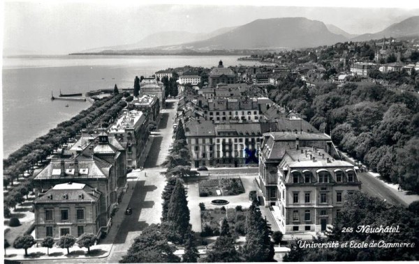Neuchâtel, Université et Ecole de Commerce Vorderseite