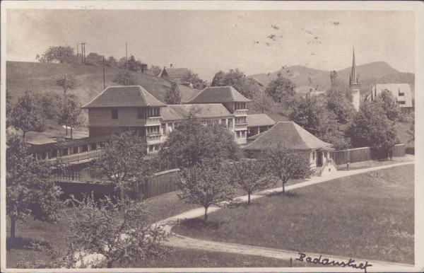 Degersheim, Badeanstalt Vorderseite