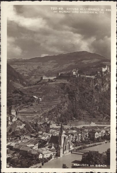 Klausen am Eisack, Chiusa all'isarco, Monastero Sabiona