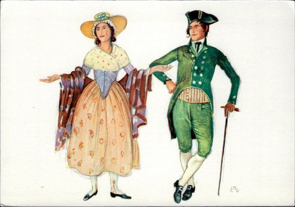 Vevey, Fête des Vignerons 1927, Neuchâtel Vorderseite