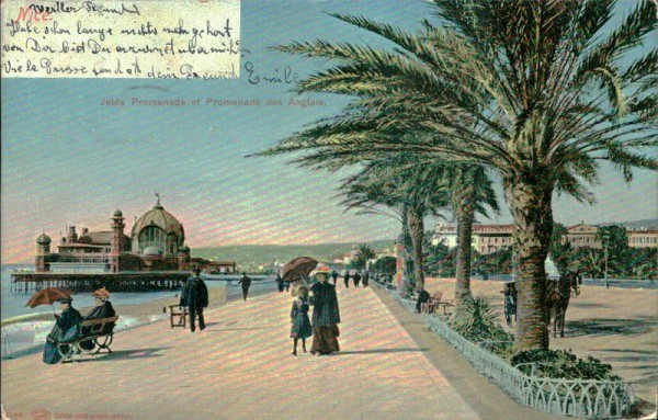Nice, Jetée Promenade et Promenade des Anglais Vorderseite