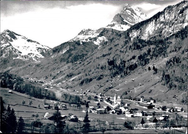 Bettschwanden mit Ortstock Vorderseite