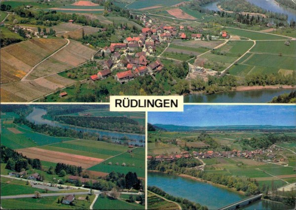 Rüdlingen, Flugaufnahme Rückseite