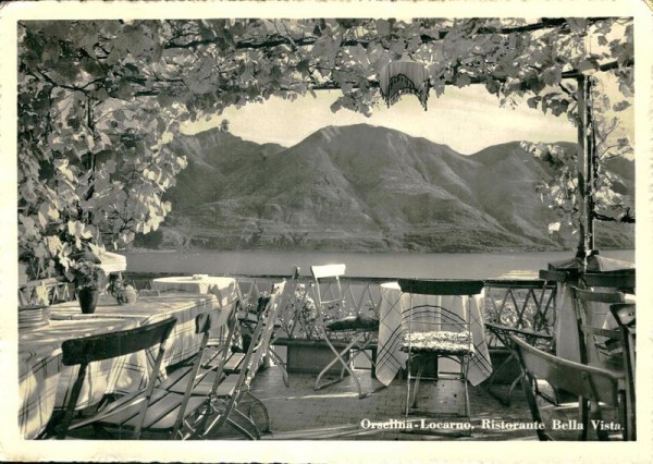 Ristorante Bella Vista, Orselina-Locarno Vorderseite