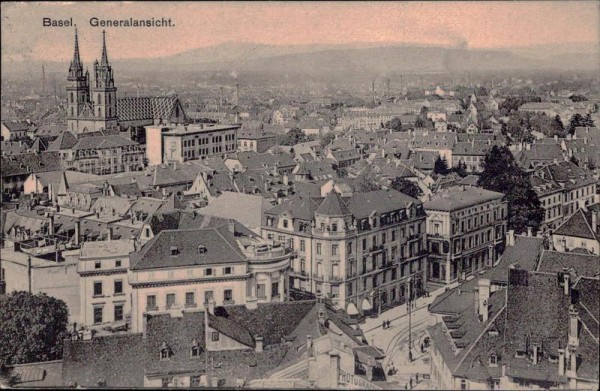 Basel, Generalansicht Vorderseite
