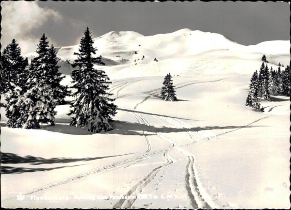 Flumserberg: Aufstieg zum Prodkamm Vorderseite