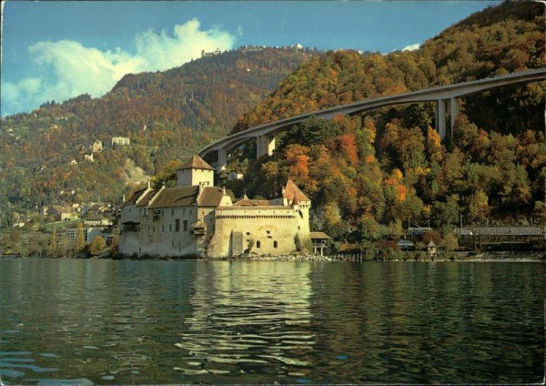 Château de Chillon/Schloss Chillon (Montreux) Vorderseite