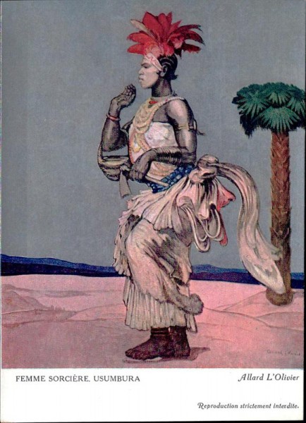 Femme Sorcière, Usumbura Vorderseite