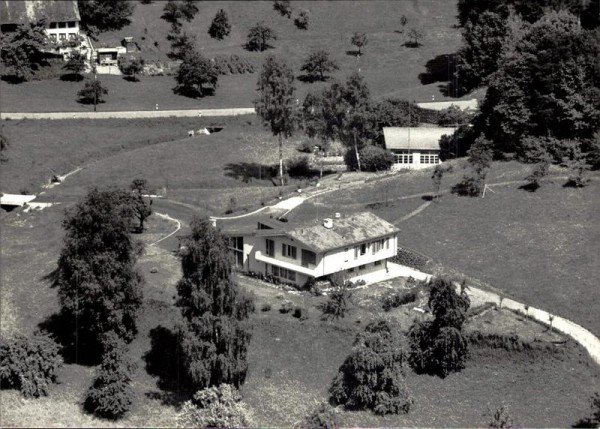 unbekanntes Haus, Flugaufnahme Vorderseite