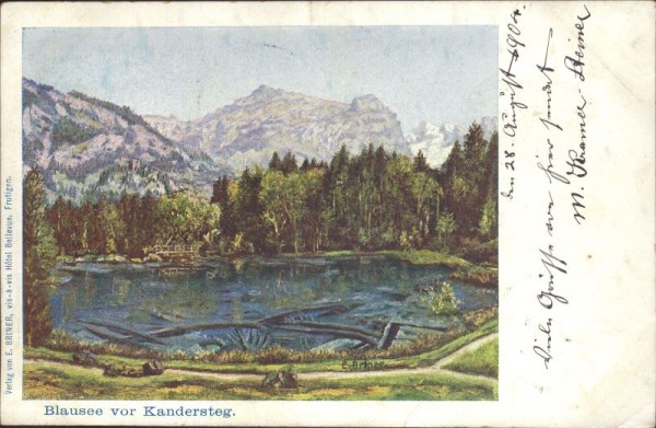 Blausee vor Kandersteg