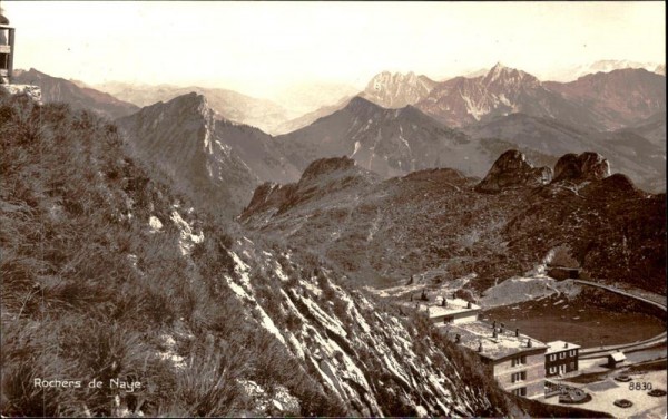 Rochers de Naye (2042 m) Vorderseite
