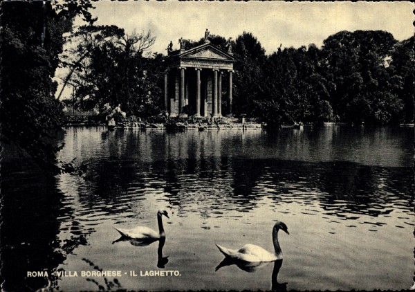 Roma Villa Borghese - il Laghetto