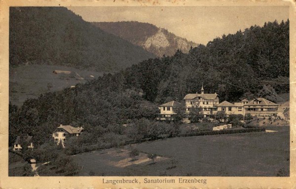 Langenbruck, Sanatorium Erzenberg Vorderseite