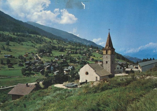 Station de Vercorin. Valais Vorderseite