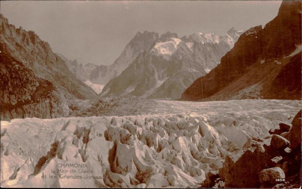 Chamonix, La Mer de Glace Vorderseite