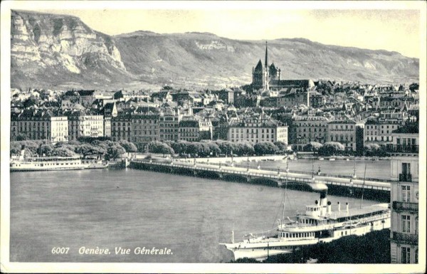Genève - Vue Générale Vorderseite