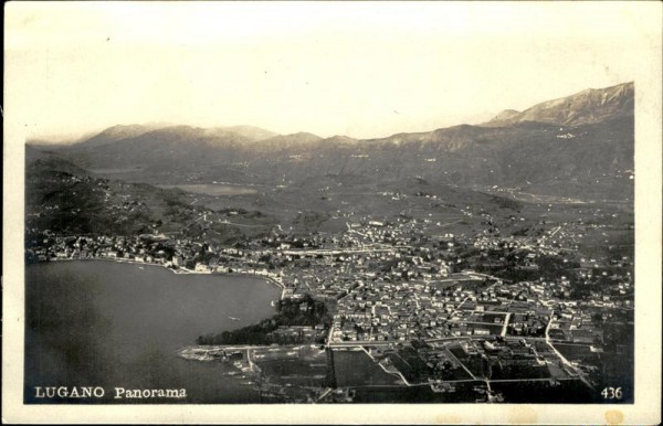 Lugano Panorama Vorderseite