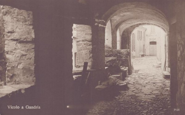 Vicolo a Gandria Vorderseite