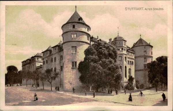 Stuttgart/Altes Schloss Vorderseite