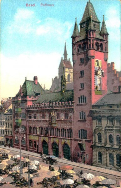Basel, Rathaus Vorderseite