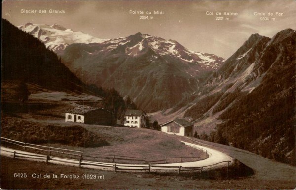 Col de la Forclaz Vorderseite