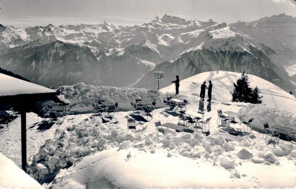 Braunwald, Bergrestaurant Gumen Vorderseite