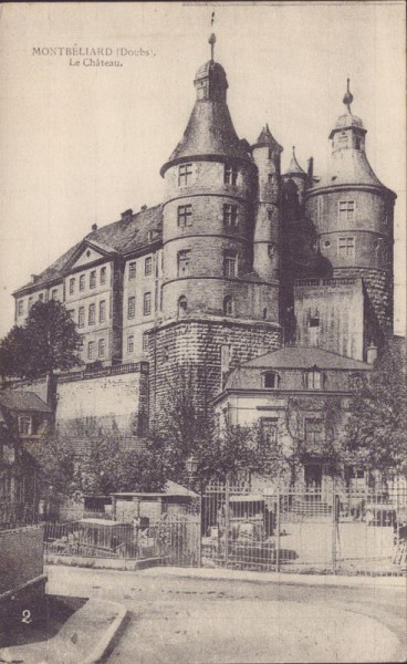 Montebéliard, le Chateau