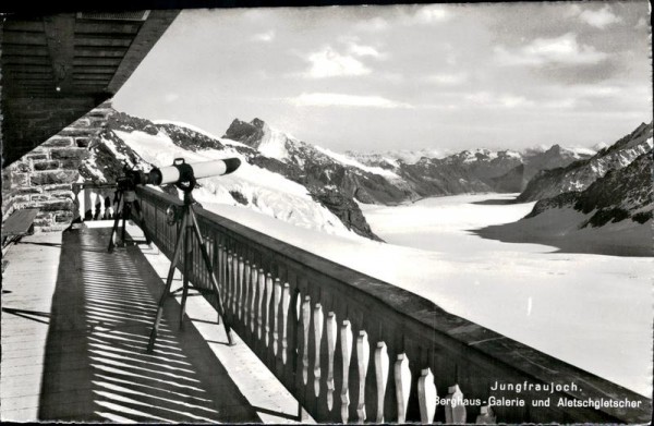 Jungfraujoch Vorderseite