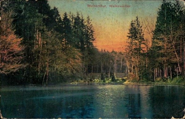 Winterthur - Walkeweiher Vorderseite
