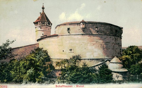 Schaffhausen, Munot Vorderseite