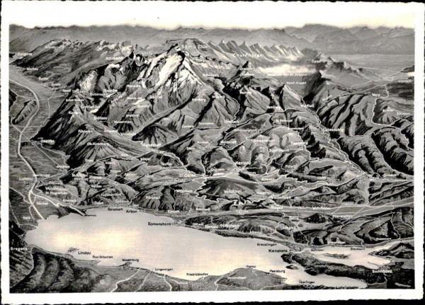 Bodensee, Alpstein Vorderseite