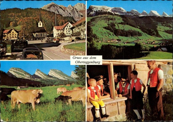 Gruss aus dem Obertoggenburg Vorderseite