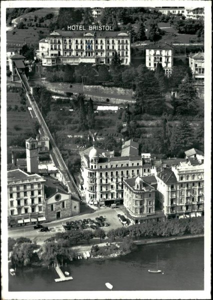 Lugano, Hotel Bristol Vorderseite