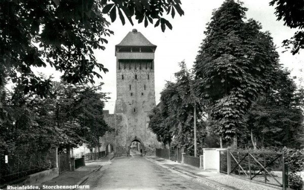 Rheinfelden, Storchennestturm Vorderseite