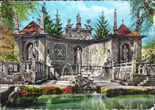 Hellbrunn, Wasserspiele