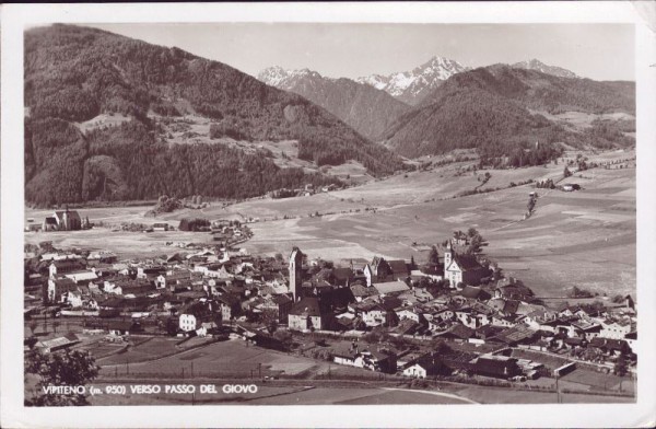Vipiteno (950m) Verso Passo del Giovo