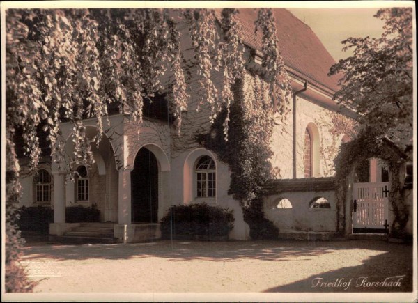 Friedhof Rorschach Vorderseite